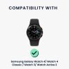 Kwmobile Docking Stand για Samsung Galaxy Watch 4/Galaxy Watch 4 Classic/Galaxy Watch 3, Black, Silicone, KWM0000257B001C