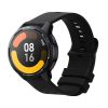 Kwmobile Strap για Xiaomi Mi Watch Color Sport/S1 Active, Μαύρο, Σιλικόνη, KWM0000257H001C