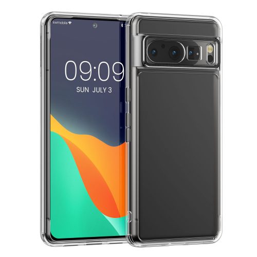 Θήκη Kwmobile για Google Pixel 8 Pro, Διαφανές, Σιλικόνη, KWM000020KE001C