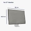 Θήκη Kwmobile 4in1 για οθόνη Universal iMac 27"/iMac Pro 27" 34-35 ιντσών, Ανοιχτό γκρι, Πλαστική, KWM0000119Y002C