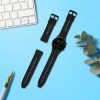 Σετ 2 ιμάντες Kwmobile για Xiaomi Mi Watch Color Sport/S1 Active, Μαύρο, Σιλικόνη, KWM000016JX005C