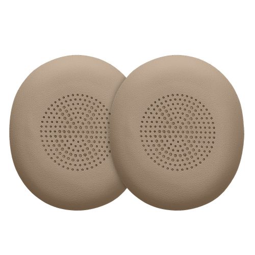 Σετ 2 μαξιλαριών αυτιού Kwmobile για Jabra Evolve 2 65/Evolve 65 SE, Beige, Eco-leather, KWM0000256O002C