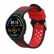 Kwmobile Strap για Xiaomi Mi Watch Color Sport/S1 Active, Μαύρο/Κόκκινο, Σιλικόνη, KWM0000258B001C