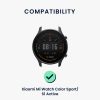 Kwmobile Strap για Xiaomi Mi Watch Color Sport/S1 Active, Μαύρο/Κόκκινο, Σιλικόνη, KWM0000258B001C