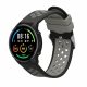 Kwmobile Strap για Xiaomi Mi Watch Color Sport/S1 Active, Μαύρο/Γκρι, Σιλικόνη, KWM0000258B002C