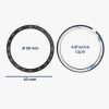 Kwmobile Dial Frame για Samsung Galaxy Watch 6 Classic, Μαύρο, Αλουμίνιο, KWM0000259C001C