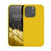 Θήκη Kwmobile για Apple iPhone 14 Pro, Yellow, Silicon, KWM000016NK034C