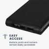 Θήκη Kwmobile για Samsung Galaxy A05s, Μαύρη, Eco Leather, KWM000021OL001C