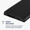 Θήκη Kwmobile για Samsung Galaxy A25, Μαύρη, Eco Leather, KWM000021ON001C