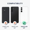 Θήκη Kwmobile για Samsung Galaxy A35, Μαύρη, Eco Leather, KWM000021OO001C