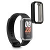 Σετ 2 θηκών Kwmobile για Xiaomi Smart Band 8 Active/Redmi Band 2, Διαφανές/Μαύρο, Σιλικόνη, KWM000025BJ001C