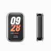 Σετ 2 θηκών Kwmobile για Xiaomi Smart Band 8 Active/Redmi Band 2, Διαφανές/Μαύρο, Σιλικόνη, KWM000025BJ001C