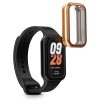 Σετ 2 θηκών Kwmobile για Xiaomi Smart Band 8 Active/Redmi Band 2, Black/Gold, Silicone, KWM000025BJ002C