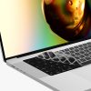 Κάλυμμα πληκτρολογίου Kwmobile για Apple MacBook Pro M2 16" (2023)/MacBook Pro M3 16" (2023), Μαύρο, Σιλικόνη, KWM000025BO001C