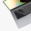 Κάλυμμα πληκτρολογίου Kwmobile για Apple MacBook Pro M2 16" (2023)/MacBook Pro M3 16" (2023), Μαύρο, Σιλικόνη, KWM000025BU001C