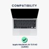 Αυτοκόλλητο πληκτρολογίου Kwmobile για Apple MacBook Air M2 (2022), Πολύχρωμο, Πλαστικό, KWM000025CP001C