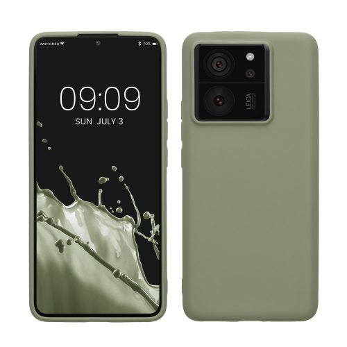 Θήκη Kwmobile για Xiaomi 13T/13T Pro, Πράσινη, Σιλικόνη, KWM000020IV005C