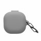 Θήκη ακουστικών Kwmobile για Samsung Galaxy Buds FE, Dark Grey, Silicone, KWM000025DI001C