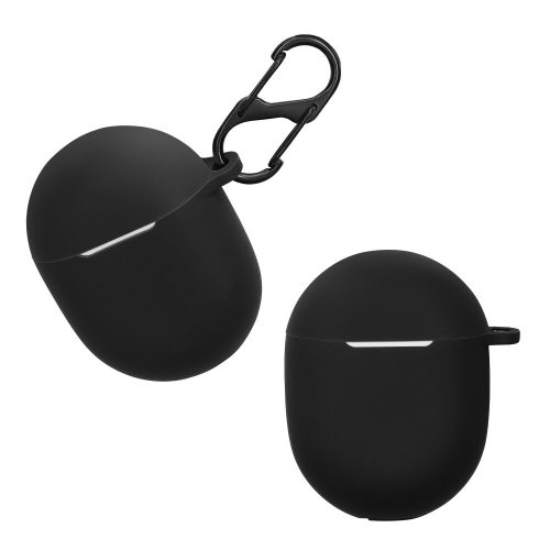 Θήκη ακουστικών Kwmobile για Google Pixel Buds A Series, Μαύρο, Σιλικόνη, KWM000025DK001C