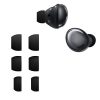 Σετ 6 Συμβουλές αντικατάστασης Kwmobile για Samsung Galaxy Buds Pro, Μαύρο, Σιλικόνη, KWM000025DT001C