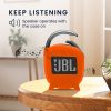 Θήκη Kwmobile για JBL Clip 4, Orange, Silicone, KWM0000181U003C