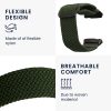 Kwmobile Strap για Xiaomi Redmi Watch 3 Active, Dark Green, Nylon, KWM000025FI003C