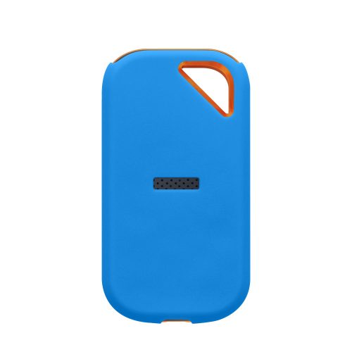 Προστατευτικό κάλυμμα Kwmobile για SanDisk E81 SSD, Blue, Silicon, KWM000025FP002C