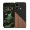 Θήκη Kwmobile για Xiaomi Redmi Note 13, Καφέ/Μαύρο, Ξύλο, KWM000020NJ001C