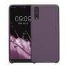 Θήκη Kwmobile για Huawei P20, Dark Purple, Silicone, KWM0000094I036C