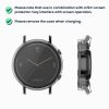 Σετ 2 καλύμματα Kwmobile με τζάμι ασφαλείας για Huawei Watch GT2 (42mm), Διαφανές, Πλαστικό, KWM000011XH002C