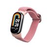 Kwmobile Strap για Xiaomi Mi Band 8, ανοιχτό ροζ, νάιλον, KWM0000250L005C