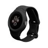 Kwmobile Strap for Google Pixel Watch 2/Pixel Watch, Black, Silicone, KWM000025GT001C