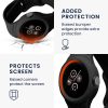 Kwmobile Strap for Google Pixel Watch 2/Pixel Watch, Black, Silicone, KWM000025GT001C