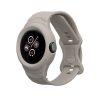 Kwmobile Strap for Google Pixel Watch 2/Pixel Watch, Grey, Silicone, KWM000025GT002C