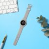 Kwmobile Strap for Google Pixel Watch 2/Pixel Watch, Grey, Silicone, KWM000025GT002C