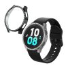 Σετ 2 θηκών Kwmobile για Samsung Galaxy Watch 5, Διαφανές/Μαύρο, Πλαστικό, KWM000024ZL002C