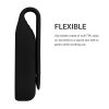 Σετ 2 θηκών για Xiaomi Mi Band 7/Mi Band 6/Mi Band 5, Kwmobile, Black/White, Silicone, 59313.03