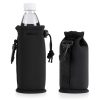 Σετ 2 καλύμματα Cooler Jacket για μπουκάλια 500 ml, Kwmobile, Μαύρο, Neoprene, 55885.02