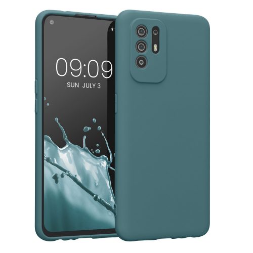 Θήκη Kwmobile για OPPO A94 5G, Silicone, Green, 58332.207