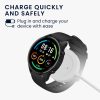 Καλώδιο φόρτισης USB για Xiaomi Mi Watch Color Sport/Watch S1 Active, Kwmobile, White, Plastic, 58354.02