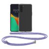 Θήκη Kwmobile για OnePlus Nord, Silicone, Transparent/Purple, 51875.108