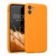 Θήκη Kwmobile για Apple iPhone 11, Silicone, Orange, 59349.150