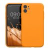 Θήκη Kwmobile για Apple iPhone 11, Silicone, Orange, 59349.150