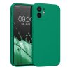 Θήκη Kwmobile για Apple iPhone 12/iPhone 12 Pro, Silicone, Green, 59351.142