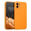 Θήκη Kwmobile για Apple iPhone 12/iPhone 12 Pro, Silicone, Orange, 59351.150