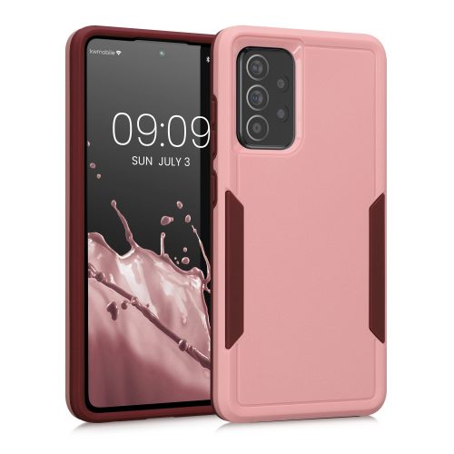 Θήκη Kwmobile για Samsung Galaxy A52/Galaxy A52 5G/Galaxy A52s 5G, Silicone, Pink, 59369.10