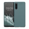 Θήκη Kwmobile για Sony Xperia 10 IV, Silicone, Green, 57800.207