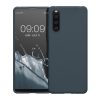 Θήκη Kwmobile για Sony Xperia 10 IV, Silicone, Blue, 57800.202