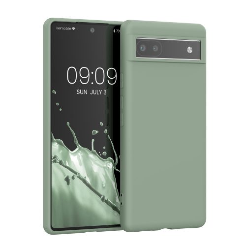 Θήκη kwmobile για Google Pixel 6a, Silicone, Green, 57799.172