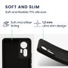 Θήκη Kwmobile για Xiaomi 12 Lite, Silicone, Black, 59405.01